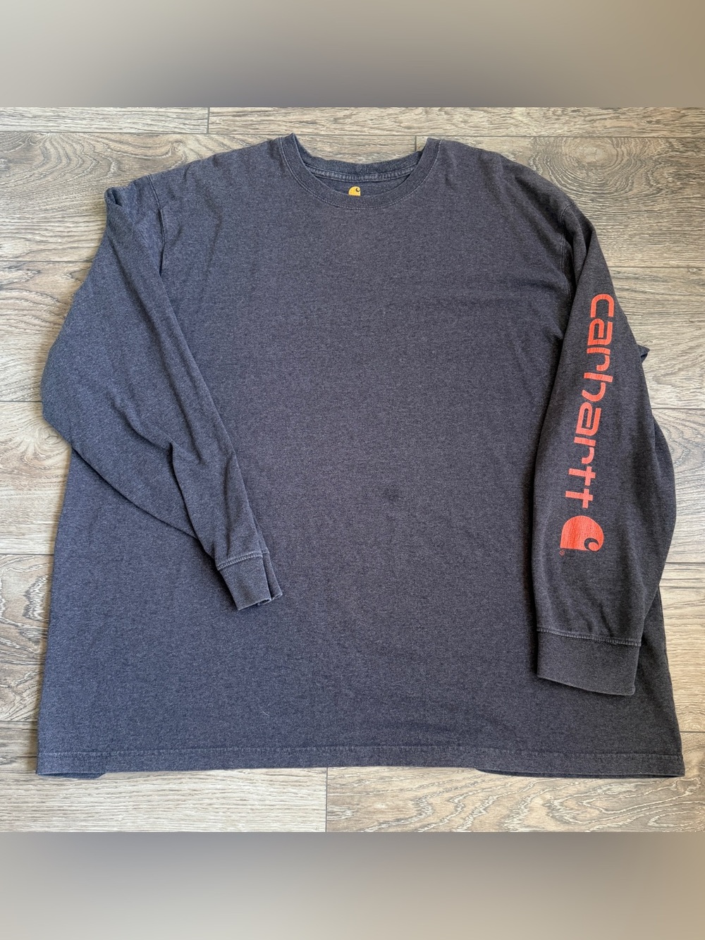 61. Carhartt Original Fit Logo Sleeve Long Sleeve Shirt 3XL
